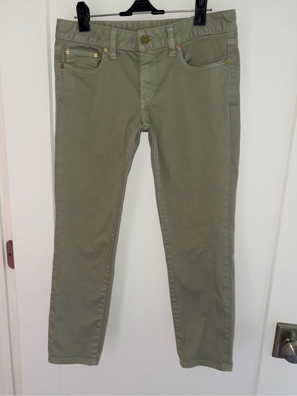 NWOT Tory Burch Alexa cropped skinny jeans sz 27